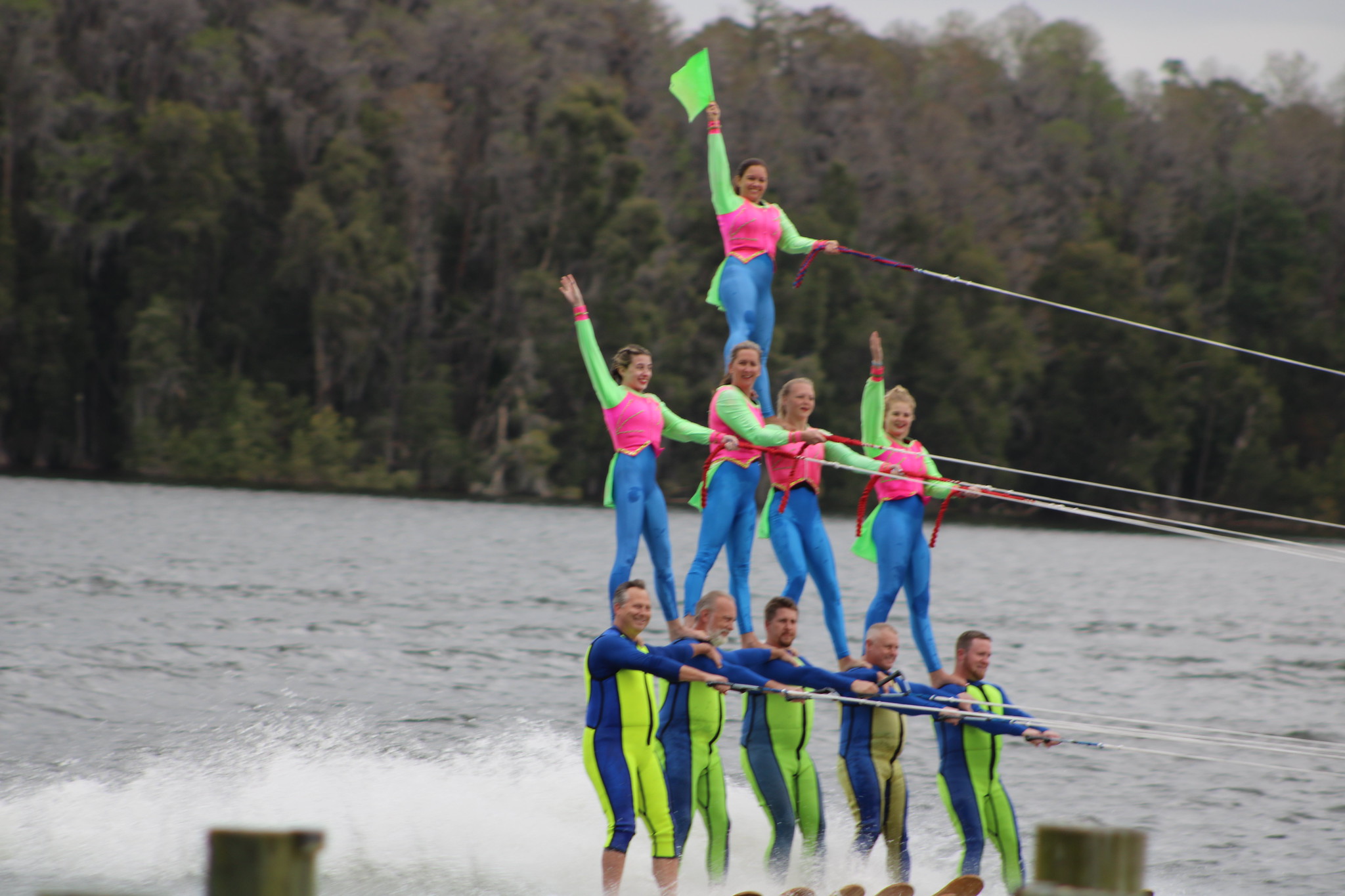 Tiki Cove water ski show